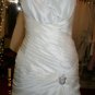SIMPLE Style LACE Wedding Dress Bridesmaid Bridal Gown Custom