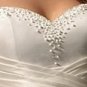 SIMPLE Style LACE Wedding Dress Bridesmaid Bridal Gown Custom