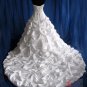 SIMPLE Style LACE Wedding Dress Bridesmaid Bridal Gown Custom