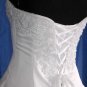 SIMPLE Style LACE Wedding Dress Bridesmaid Bridal Gown Custom