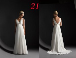 SIMPLE Style LACE Wedding Dress Bridesmaid Bridal Gown Custom