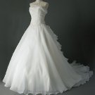 SIMPLE Style LACE Wedding Dress Bridesmaid Bridal Gown Custom
