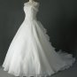 SIMPLE Style LACE Wedding Dress Bridesmaid Bridal Gown Custom