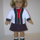 Doll Clothes Skirt Set Fits American Girl