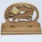 Horse Mini-Clock