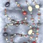 PRICES SLASHED-VINTAGE MULTICOLOR BEADED LONG NECKLACE