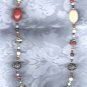 PRICES SLASHED-VINTAGE MULTICOLOR BEADED LONG NECKLACE