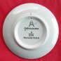 Round Tower Rundetarn Vintage Danish Aluminia Royal Copenhagen Mini Plate 8 2010