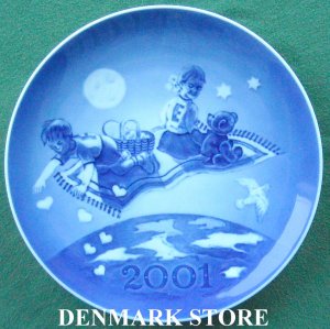 Royal Copenhagen Denmark Millennium Plate 2001