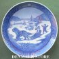 Danish Royal Copenhagen Denmark Christmas Plate 1986