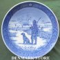 Danish Royal Copenhagen Denmark Christmas Plate 1977