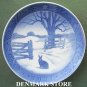 Danish Royal Copenhagen Denmark christmas plate 1971