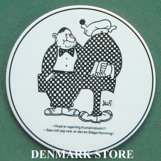 Danish Knabstrup Denmark Storm P wall plate 8522