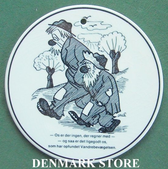 Danish Knabstrup Denmark Storm P wall plate 8528