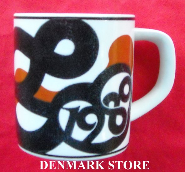 Royal Copenhagen Denmark Large Annual Mug 1980