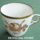 Royal Copenhagen Denmark 688 Brown Rose Coffee Cup