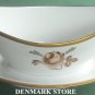 Royal Copenhagen Denmark 688 Brown Rose Gravy Boat