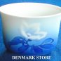Vintage Bing & Grondahl B&G Copenhagen White Christmas Rose Oval Dish