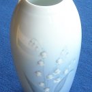 Danish Bing & Grondahl B&G Copenhagen Lily Of The Valley Vase Danish Bing & Grondahl B&G Copenhagen Lily Of The Valley Vase