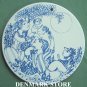 Bjorn Wiinblad Nymolle Denmark Noon Wall Plate Blue