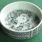 Danish Bjorn Wiinblad Nymolle Sofia Small Bowl Dish Black