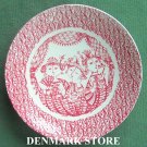 Danish Bjorn Wiinblad Nymolle L Opera Small Plate Dish Red