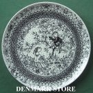The Seasons Autumn Bjorn Wiinblad Nymolle 10 Inches Wall Plate Black
