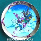 Danish Bing & Grondahl Denmark Christmas Santa Around The World 1995