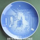Danish Bing & Grondahl Copenhagen White Christmas Christmas Plate 1979 Danish Bing & Grondahl Copenhagen White Christmas Christmas Plate 1979