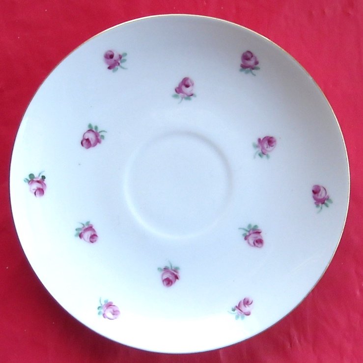 Bing & Grondahl Copenhagen BG Roselil Saucer Plate