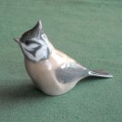Royal Copenhagen Denmark Crested Tit Bird Danish Figurine # 1506 Royal Copenhagen Denmark Crested Tit Bird Danish Figurine # 1506