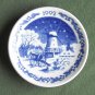 Danish Royal Copenhagen Denmark Christmas Mini Plate 1992