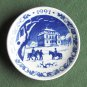 Danish Royal Copenhagen Denmark Christmas Mini Plate 1991