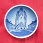 Grundtvigs Kirken Vintage Danish Aluminia Royal Copenhagen plate 33 - 2010