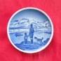 Pa udkig efter far Gronland Vintage Danish Aluminia Royal Copenhagen plate 43 - 2010