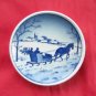 Winter Wonderland Vintage Danish Aluminia Royal Copenhagen Small Plate 3 - 2010