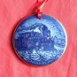 Danish Bing & Grondahl Copenhagen America Home for Christmas ornament 1993
