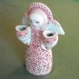 Danish Bjorn Wiinblad's Studio Nymolle candle holder red