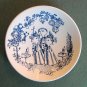 Garden Party Danish Bjorn Wiinblad Nymolle Small Plate Dish Blue