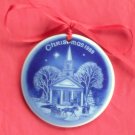 New England Christmas In America Bing & Grondahl Copenhagen Ornament 1989 New England Christmas In America Bing & Grondahl Copenhagen Ornament 1989