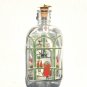 Holmegaard Danish Royal Copenhagen Christmas Bottle 1987