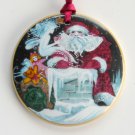 Danish Bing Grondahl Copenhagen Denmark Santa Claus Christmas Ornament 1992 Danish Bing Grondahl Copenhagen Denmark Santa Claus Christmas Ornament 1992