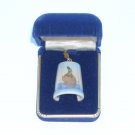 Bing & Grondahl The Little Mermaid Porcelain Thimble Necklace