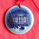 Bing & Grondahl Copenhagen Christmas in America White House ornament 1987 Bing & Grondahl Copenhagen Christmas in America White House ornament 1987