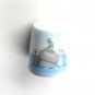 Bing & Grondahl Little Mermaid Blue Porcelain Thimble