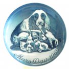 Mother's Day Plate Bing & Grondahl Denmark First Edition Cocker Spaniel 1969 Mother's Day Plate Bing & Grondahl Denmark First Edition Cocker Spaniel 1969