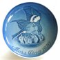 Bing & Grondahl Denmark Sparrow Chicks Mothers Day Plate 1970