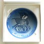 Bing & Grondahl Denmark Sparrow Chicks Mothers Day Plate 1970