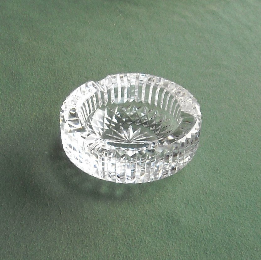 Danish Holmegaard Royal Copenhagen Crystal Small Bowl ashtray