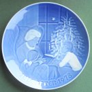 Danish Bing & Grondahl Copenhagen A Christmas Tale Christmas Plate 1978